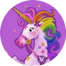 Velvet Unicorn by Virtuals
